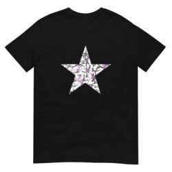 T-Shirt with abstract graphic design